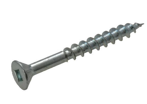 SCREW CHIPBOARD CSK RIBBED SQ DRV SS 304 10G X 100MM